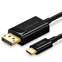 UGREEN MM139 USB Type C to DisplayPort 4K Cable 1.5m  UGREEN MM139 USB Type C to DisplayPort 4K Cable 1.5m